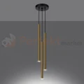 Lampa wisząca PASTELO złoty połysk 3xG9 SL.1197 Sollux Lighting - 3