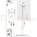 Lampa wisząca PASTELO złoty połysk 3xG9 SL.1197 Sollux Lighting - 6