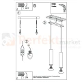 Lampa wisząca LAGOS złoty połysk 2xGU10 SL.1241 Sollux Lighting - 6