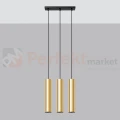 Lampa wisząca LAGOS złoty połysk 3xGU10 SL.1201 Sollux Lighting