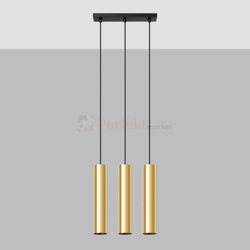 Lampa wisząca LAGOS złoty połysk 3xGU10 SL.1201 Sollux Lighting - 9