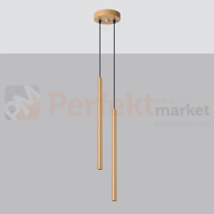 Lampa wisząca PASTELO złota 2xG9 SL.1305 Sollux Lighting