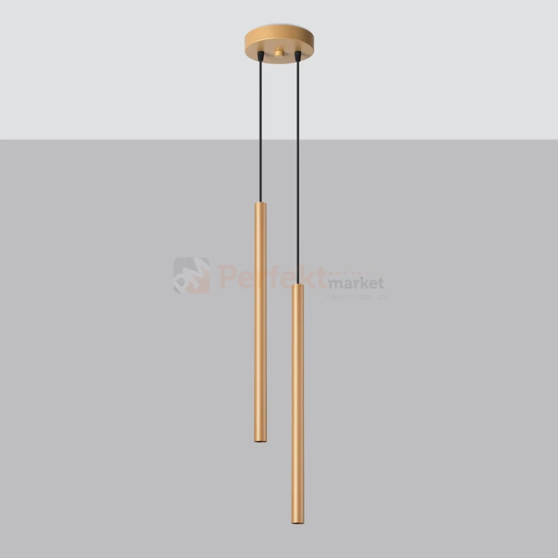 Lampa wisząca PASTELO złota 2xG9 SL.1305 Sollux Lighting - 9
