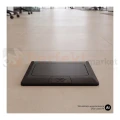 Gniazdo podłogowe otwierane FLOOR BOX 1x230V Schuko + 1xUSB-A + 1xUSB-C Power Delivery 20W czarne perfekt market olsztyn