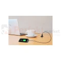Ładowarka USB A+C 12V DC montowana w płycie meblowej czarna perfekt market olsztyn
