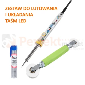 Zestaw do lutowania i układania taśm LED