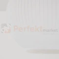 Lampa sufitowa w stylu skandynawskim z kloszem z ryflowanego szkła VIRLO drewniana 11357 perfekt market olsztyn