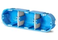 Puszka do ścian pustych 3x60mm głęboka z przegrodą MULTIBOX 32104203 perfekt market olsztyn