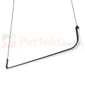 System DMNL oprawa ARUBA 100cm 13W 650lm 180° IP20 DDCX-010 czarna perfekt market olsztyn