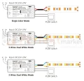 MiBoxer odbiornik do taśm LED MONO/CCT 12-24V max 6A, 2 i 3-przewodowy ZigBee 3.0 LC3-ZR perfekt market olsztyn