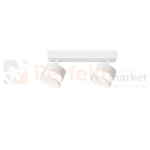 Listwa ruchoma Kendal 2xGX53 IP20 transparentny/biały