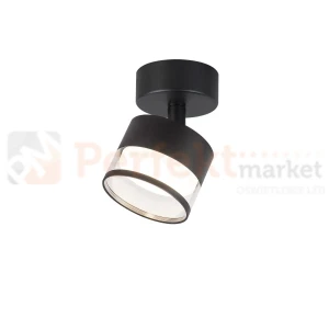 Spot kinkiet ruchomy Kendal 1xGX53 IP20 transparentny/czarny