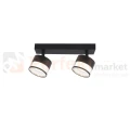Listwa ruchoma Kendal 2xGX53 IP20 transparentny/czarny perfekt market olsztyn