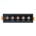 Oprawa liniowa podtynkowa PREMIUM JDL-5T 10W 3000K czarna (4).webp