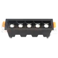 Oprawa liniowa podtynkowa PREMIUM JDL-5T 10W 3000K czarna (5).webp