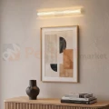 Kinkiet czarny podłużny ryflowany Trivia Black 11W LED CCT IP44 - 5
