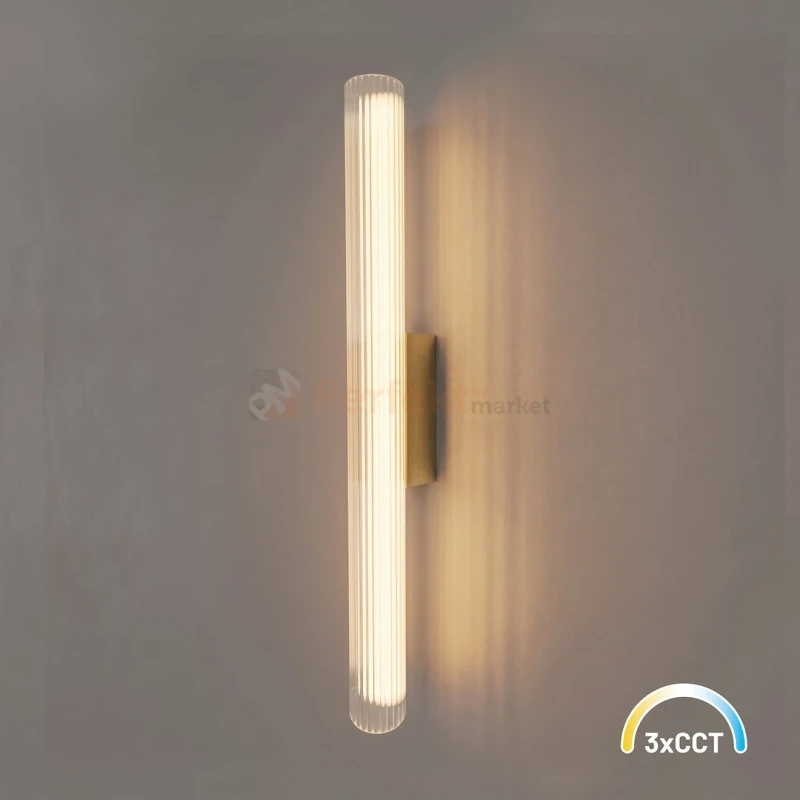 Kinkiet LED złoty ścienny Trivia Gold 11W LED CCT IP44 - 9