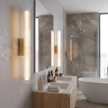 Kinkiet LED złoty ścienny Trivia Gold 11W LED CCT IP44 - 3