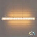 Lampa wisząca czarna ryflowana 120cm Trivia 16W LED CCT IP44