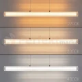 Lampa wisząca czarna ryflowana 120cm Trivia 16W LED CCT IP44 - 2