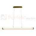 Lampa wisząca złota ryflowana 120cm Trivia 16W LED CCT IP44 - 8