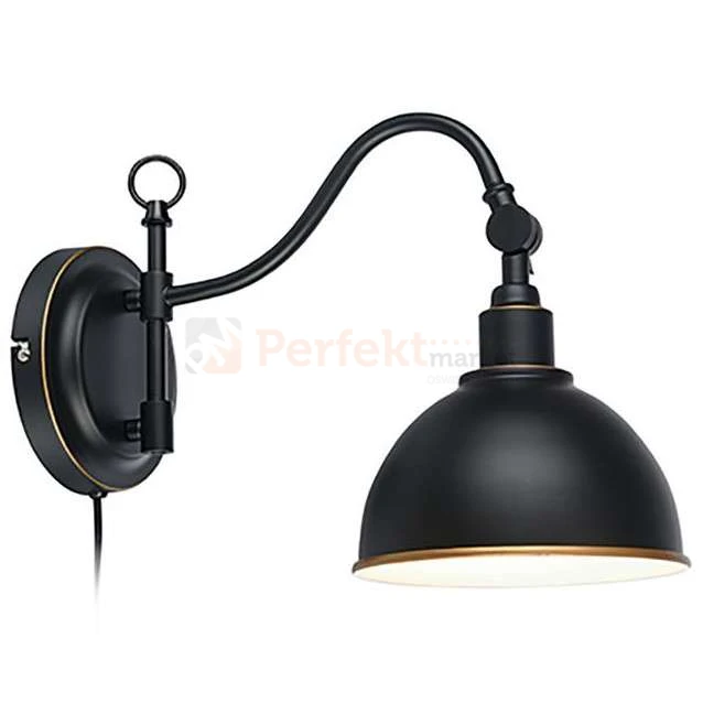 kinkiet regulowany na wysięgniku do sypialni  lampa_ścenna EKELUND 104636 Markslojd czarny perfektmarket sypialnia aranżacja.jpg