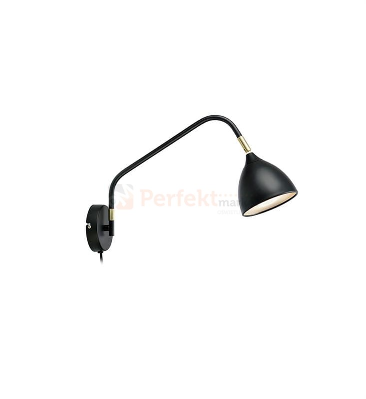 kinkiet regulowany na wysięgniku do sypialni  lampa_ścenna Valencia 106081 Markslojd czarna czarny perfektmarket.jpg