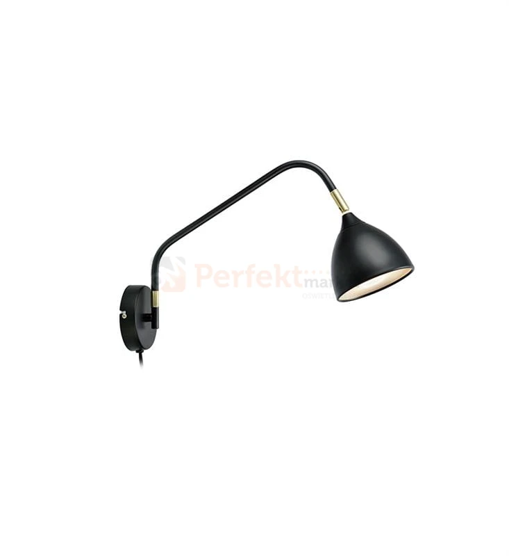 kinkiet regulowany na wysięgniku do sypialni  lampa_ścenna Valencia 106081 Markslojd czarna czarny perfektmarket.jpg