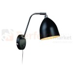 kinkiet regulowany na wysięgniku do sypialni  lampa_ścenna fredrikshamn 105027 Markslojd czarna czarny perfektmarket.jpg
