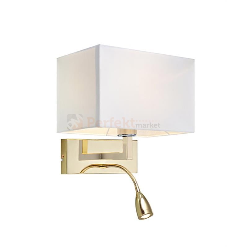 klasyczna-lampa-scienna Savoy 106308 markslojd-kwadratowa cube abazurowa-oprawa-kinkiet-regulowany ruchomy-złota-biala tkanina.jpg