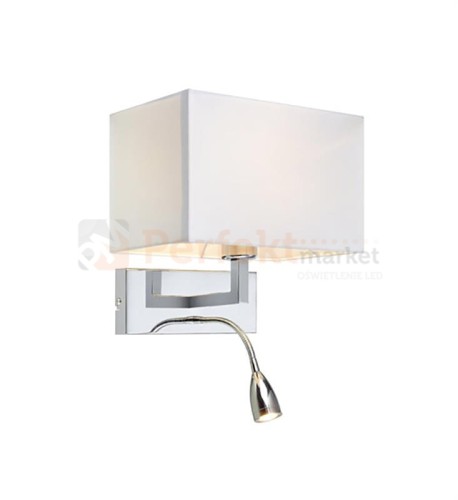 klasyczna-lampa-scienna Savoy 106307 markslojd-kwadratowa cube abazurowa-oprawa-kinkiet-regulowany ruchomy-chrom srebrny-biala tkanina.jpg