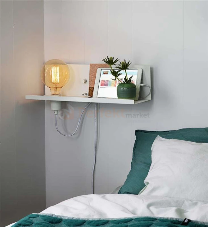 kinkiet lampa z_funkcją_ładowarki dedsign ładowarka_usb półka lampa_ścenna multi 106969 Markslojd biały biała minimalistyczna perfektmarket.jpg