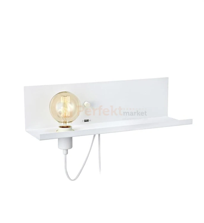 kinkiet lampa z_funkcją_ładowarki dedsign ładowarka_usb półka lampa_ścenna multi 106969 Markslojd biały biała minimalistyczna perfektmarket.jpg