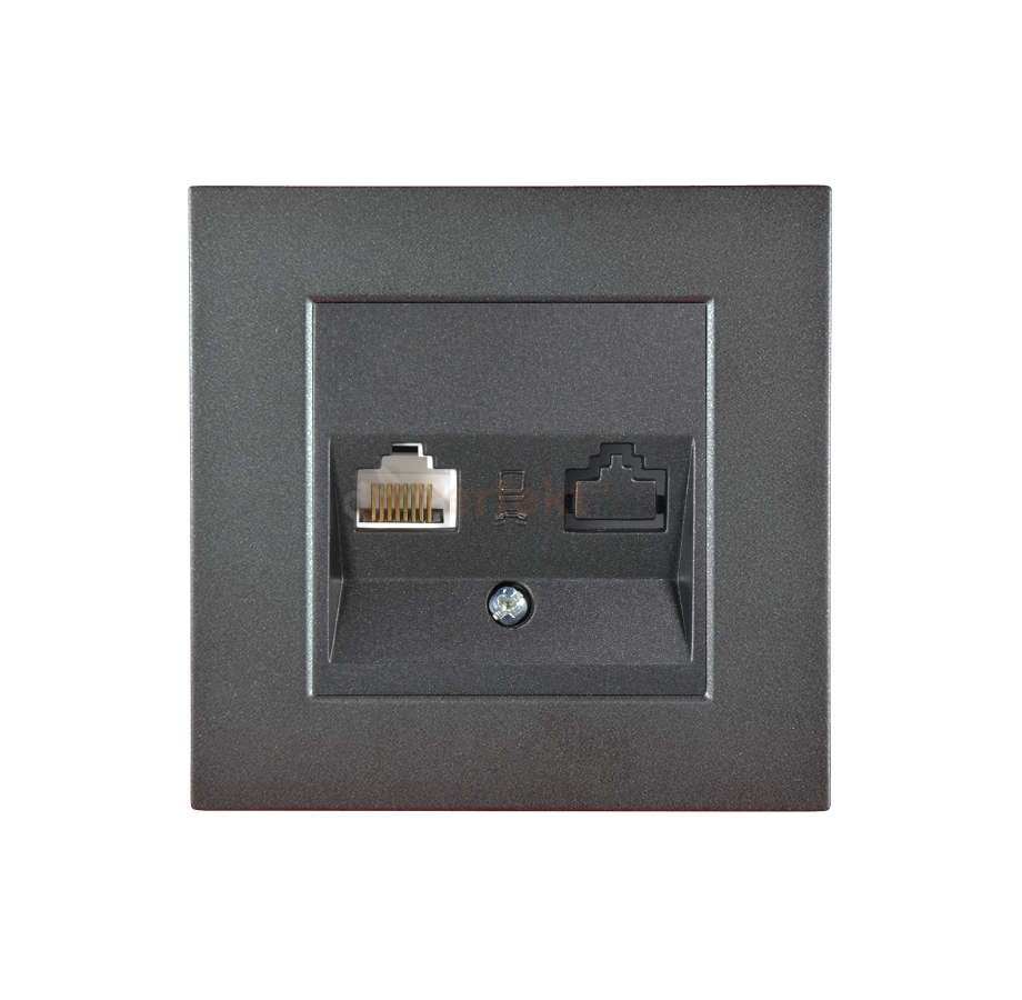 novella gniazdo 1xrj45 antracyt perfektmarket 92105432.jpg