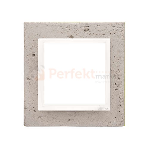 Simon 54 nature ramka pojedyncza beton betonowa al_betone szara DRN1/91 perfektmarket