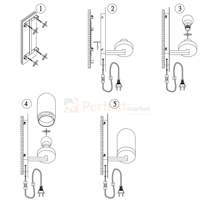 kinkiet sypialni  lampa_ścenna modernistyczna industrialna barnaby 107074 Markslojd czarna czarny szklana perfektmarket.jpg
