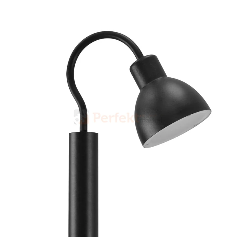 Lampa stojąca Arne zewnętrzna z kloszem czarna GoldLux 311931