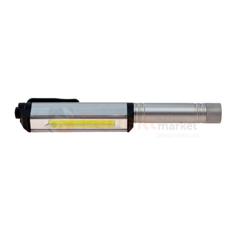 latarka kieszonkowa LED długopis 3W mini z uchwytem na_magnes Cree perfektmarket.jpg