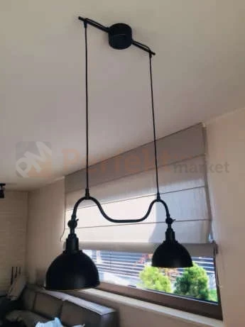 Lampa wisząca industrialna loft lampa_do_salonu markslojd ekelund czarny czarna 104635 perfektmarket aranżacja.jpg