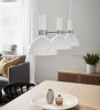 Lampa wisząca Larry biała