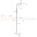 lampa podłogowa stojąca regulowana industrialna loft loftowa na wysięgniku do_sypialni  do_salonu lampa_ścenna Larry 106857 Markslojd czarna chrom perfektmarket.jpg