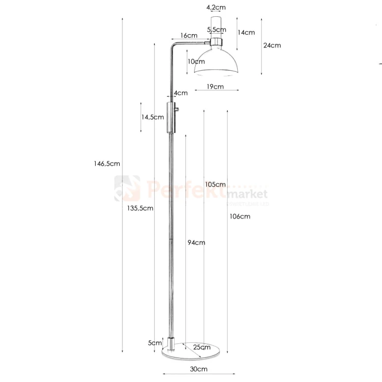 lampa podłogowa stojąca regulowana industrialna loft loftowa na wysięgniku do_sypialni  do_salonu lampa_ścenna Larry 106972 Markslojd czarna ZŁOTA MOSIĄDZ perfektmarket.jpg