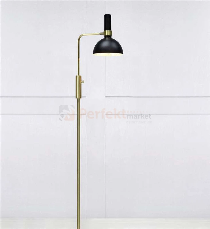 lampa podłogowa stojąca regulowana industrialna loft loftowa na wysięgniku do_sypialni  do_salonu lampa_ścenna Larry 106972 Markslojd czarna ZŁOTA MOSIĄDZ perfektmarket.jpg