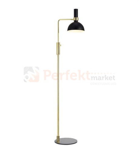 lampa podłogowa stojąca regulowana industrialna loft loftowa na wysięgniku do_sypialni  do_salonu lampa_ścenna Larry 106972 Markslojd czarna ZŁOTA MOSIĄDZ perfektmarket.jpg