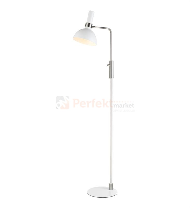 lampa podłogowa stojąca regulowana industrialna loft loftowa na wysięgniku do_sypialni  do_salonu  Larry 107501 Markslojd biała chrom biały perfektmarket.jpg