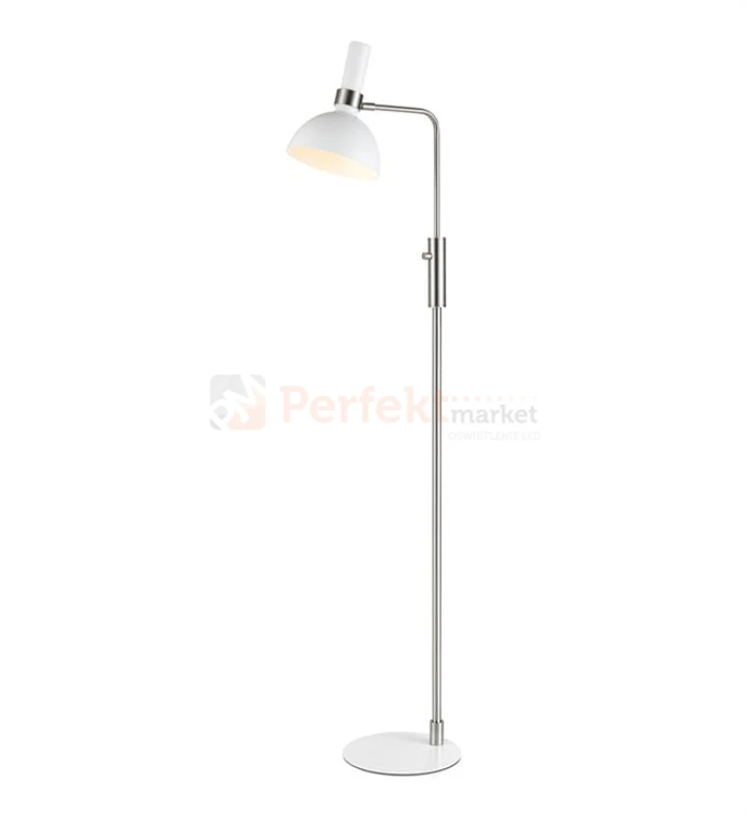 lampa podłogowa stojąca regulowana industrialna loft loftowa na wysięgniku do_sypialni  do_salonu  Larry 107501 Markslojd biała chrom biały perfektmarket.jpg