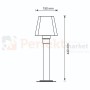 lampa ogrodowa stojaca giza czarna z kloszem polux 312273 wymiary perfektmarket.jpg