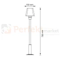 lampa ogrodowa stojaca giza 78cm czarna z kloszem polux wymiar perfektmarket.jpg