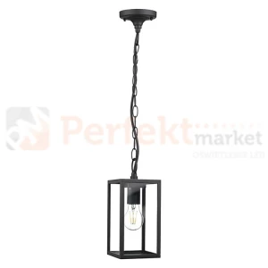 Lampa wisząca Malmo loftowa zewnętrzna z kloszem szklanym GOLDLux 309211
