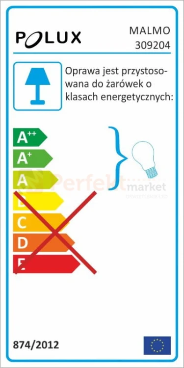 lampa stojąca Malmo czarna 309204 polux etykieta perfektmarket.jpg